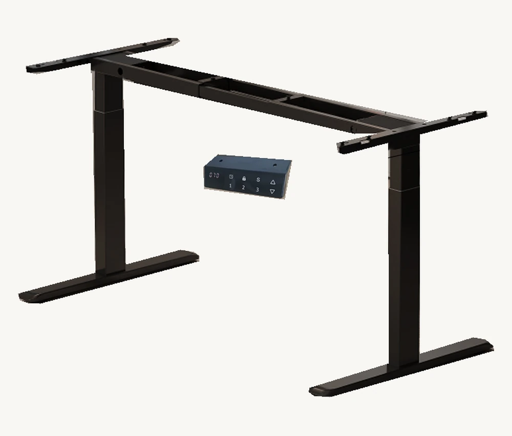 T06 Desk Frame in black